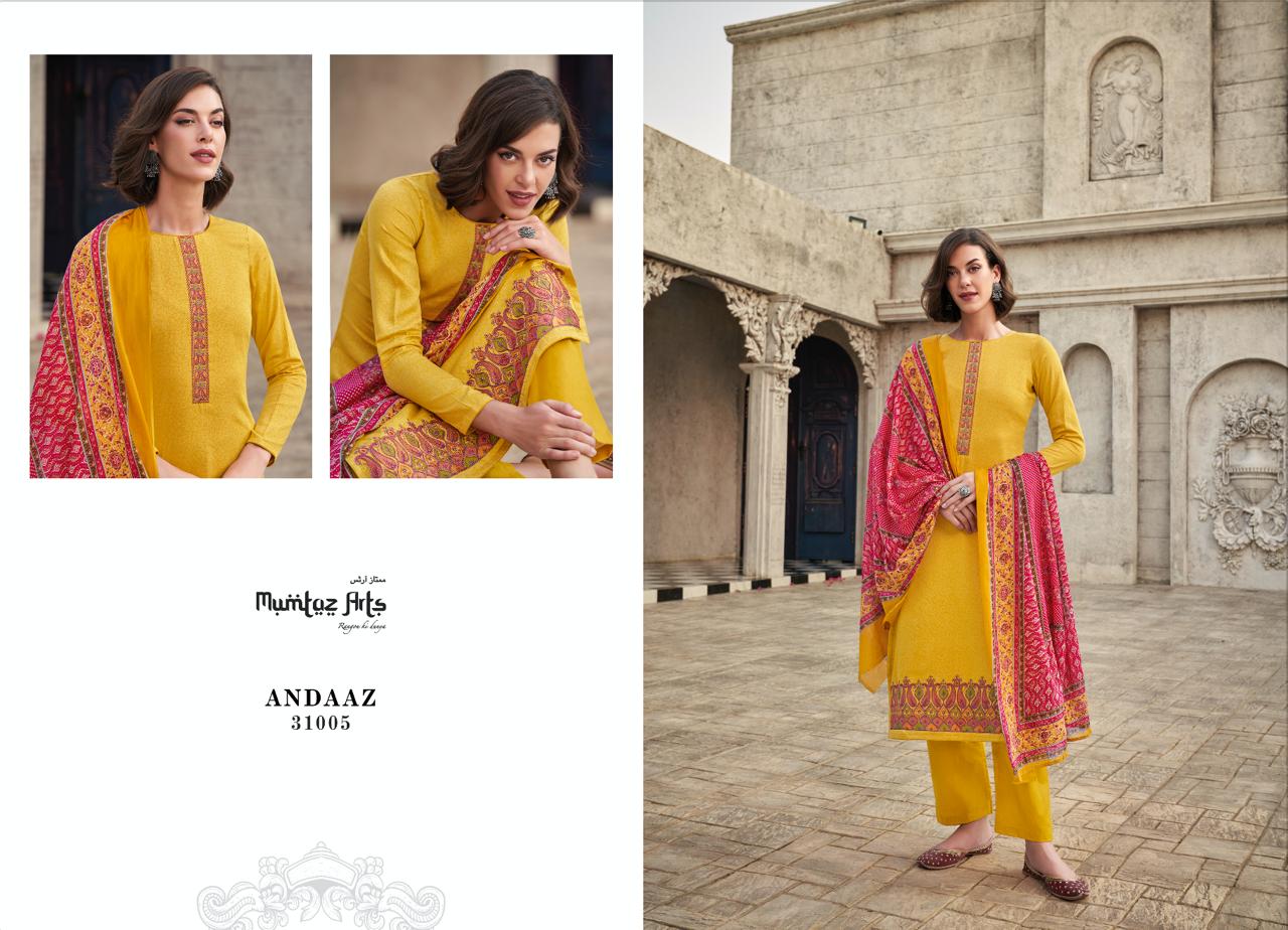 Andaaz By Mumtaz Jam Satin Printed Designer Salwar Suits Wholesale Shop In Surat
